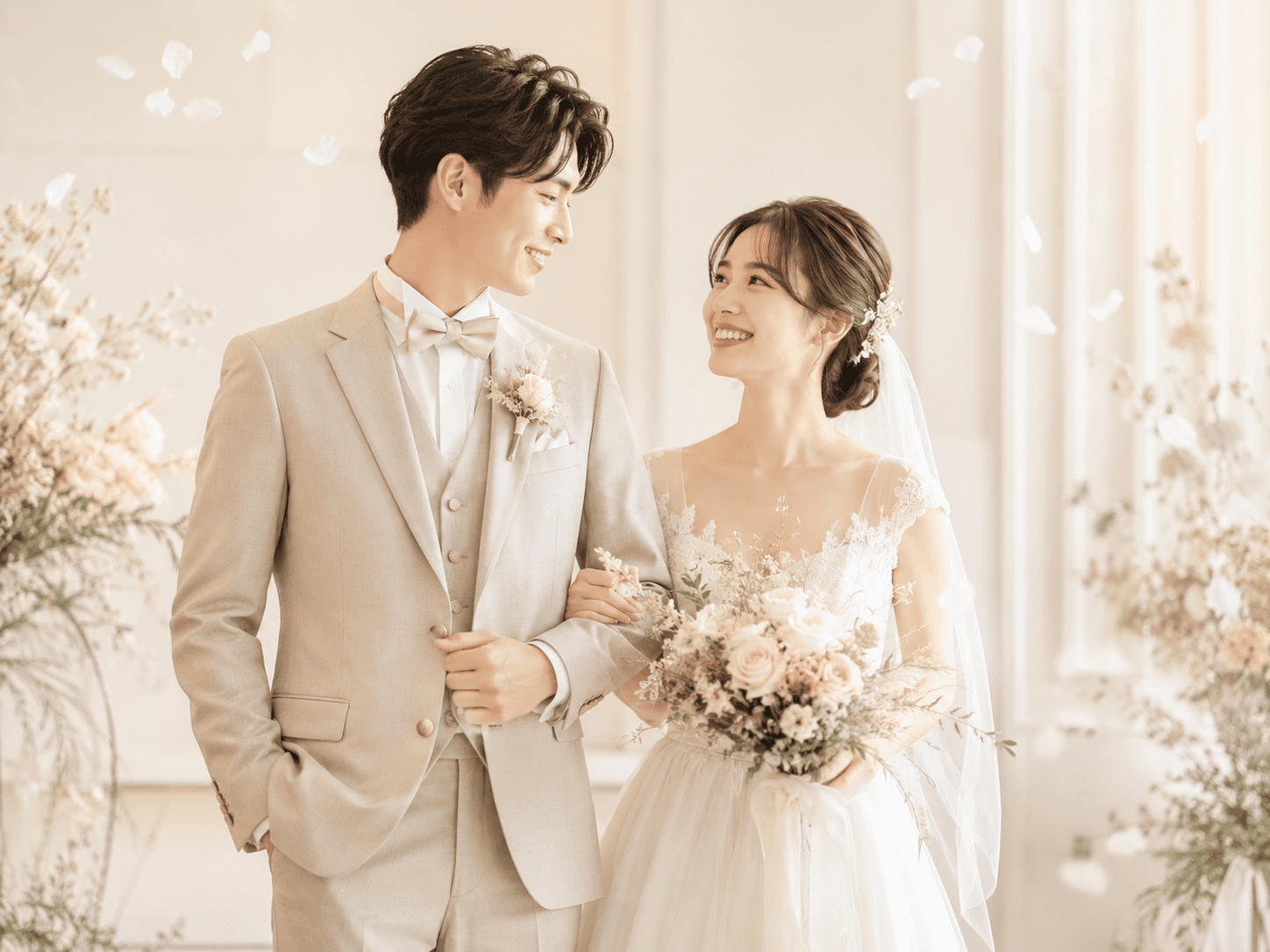 結婚式の様子